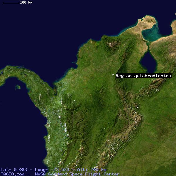 Region quiebradientes